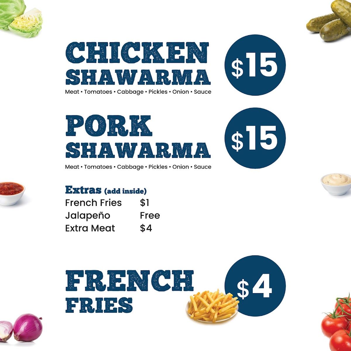 Noname Shawarma Menu - Image 3