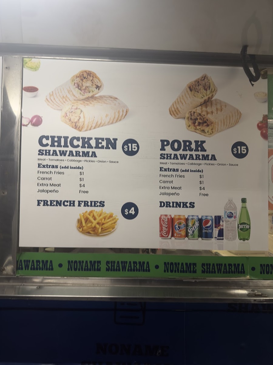 Noname Shawarma Menu - Image 6